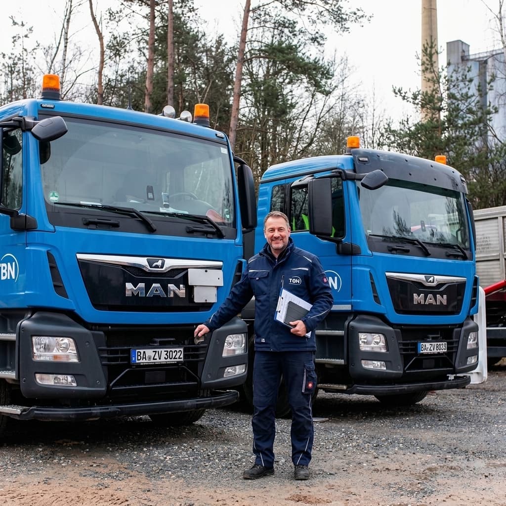 Berufskraftfahrer (m/w/d) im Bereich der Entsorgung